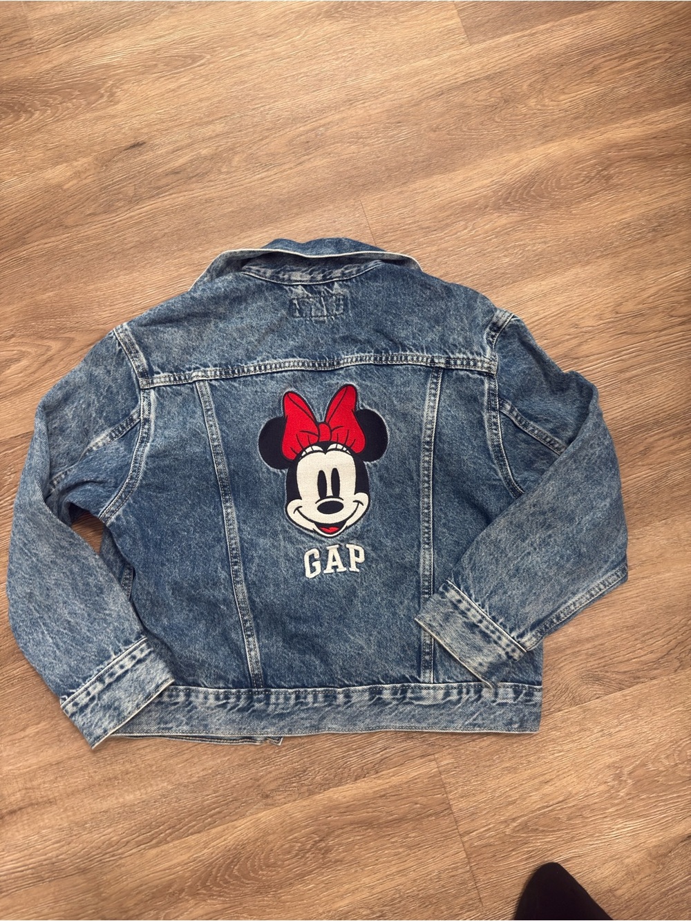 GAP Kids Disney Minnie Mouse Denim Jacket